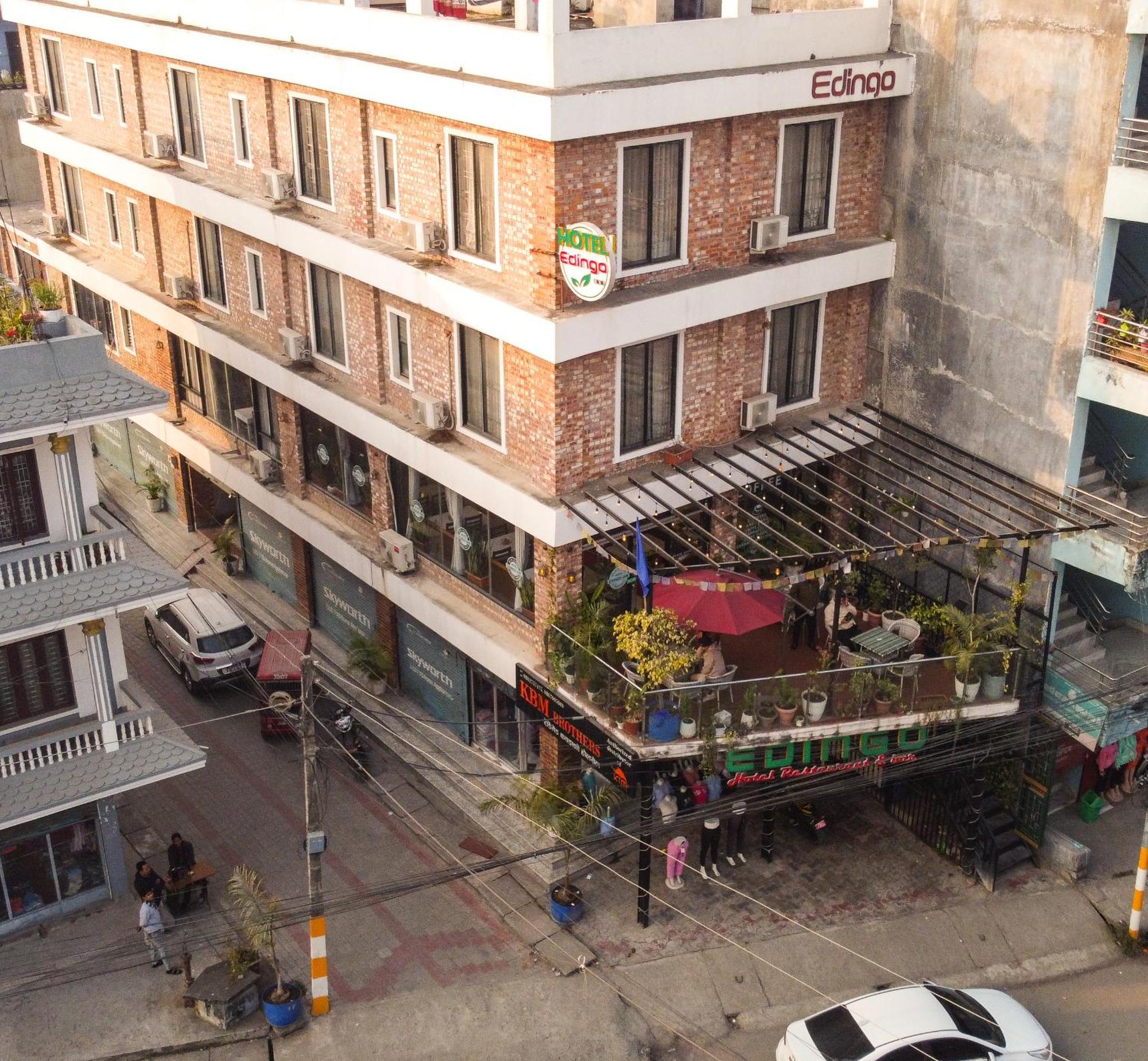 Hotel Edingo Inn Itahari Exterior foto